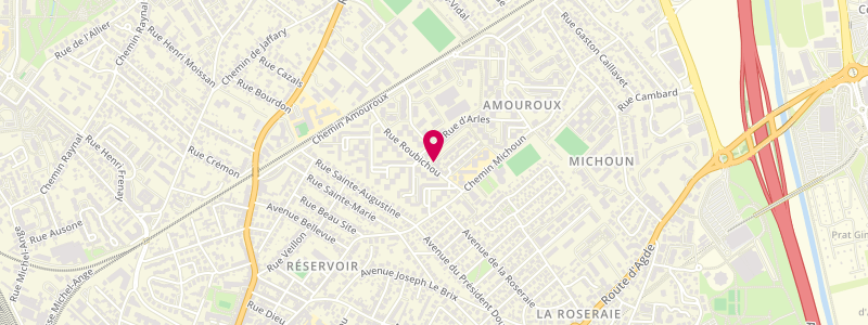 Plan de Mosta, 16 Rue Roubichou, 31500 Toulouse