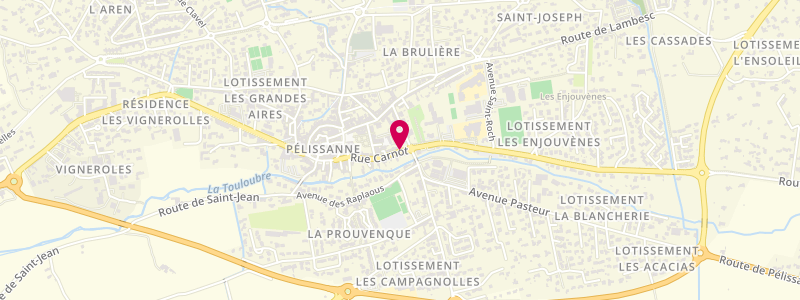Plan de Carnot Presse, 75 Rue Carnot, 13330 Pélissanne