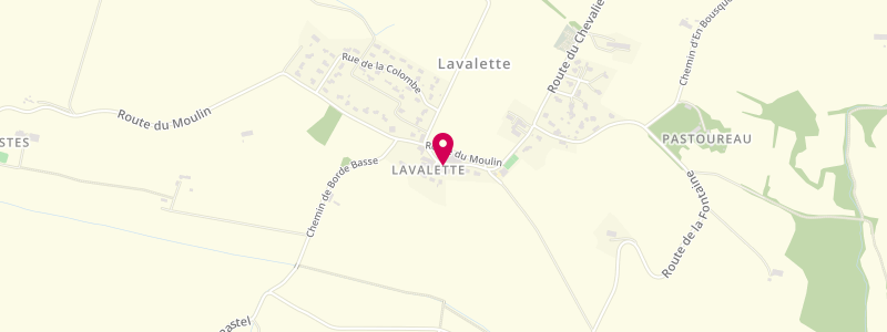 Plan de Le Lavalette, Le Village, 31590 Lavalette