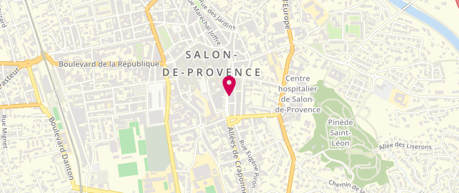 Plan de Le Marigny, 155 Cr Gimon, 13300 Salon-de-Provence