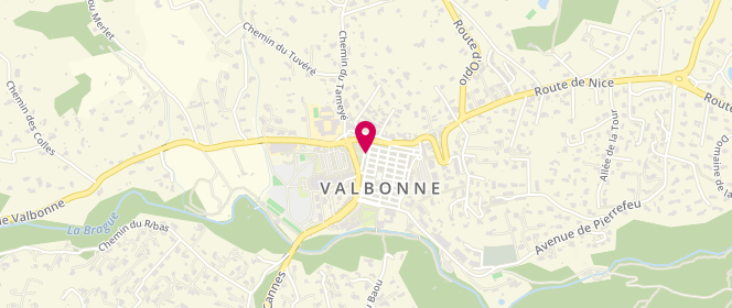 Plan de Le Tabac de Valbonne, 11 Gambetta, 06560 Valbonne