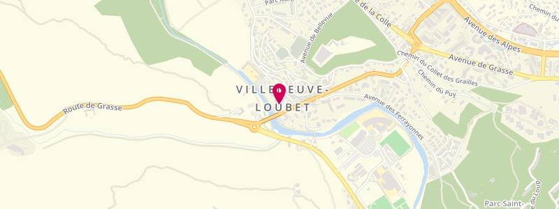 Plan de Le Narval, 2 Bis avenue de la Liberté, 06270 Villeneuve-Loubet