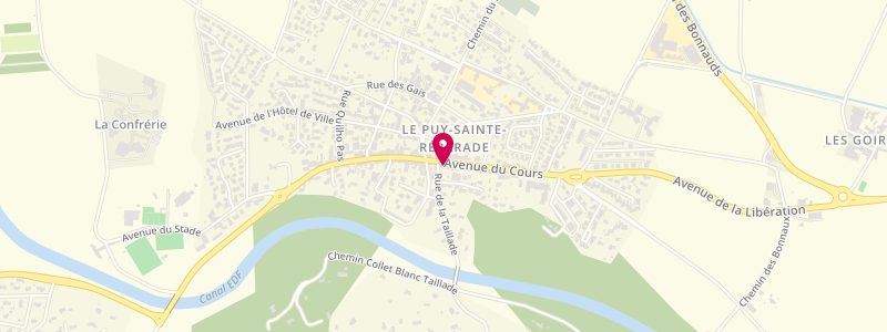 Plan de PEREZ Eric, 10 avenue du Cours, 13610 Le Puy-Sainte-Réparade