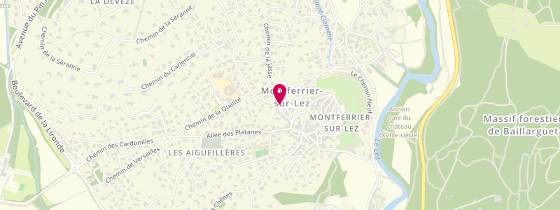 Plan de H & P, 25 Place des Greses, 34980 Montferrier-sur-Lez