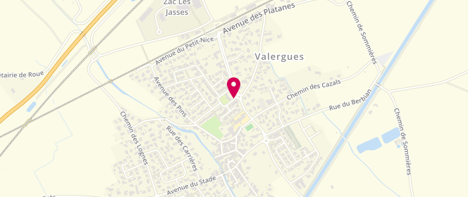 Plan de Valergues Presse, 22 Place Auguste Renoir, 34130 Valergues