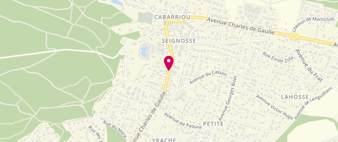 Plan de EIRL Jerome Serres Cambot, 1543 Avenue du General de Gaulle, 40510 Seignosse