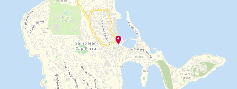 Plan de Tabac du Port, 12 avenue Jean Mermoz, 06230 Saint-Jean-Cap-Ferrat