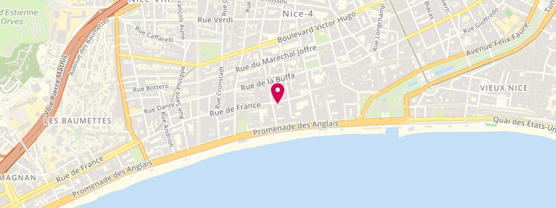 Plan de Le Fontenoy, 43 Rue de France, 06000 Nice