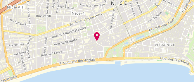 Plan de Le 34, 34 Rue Massena, 06000 Nice