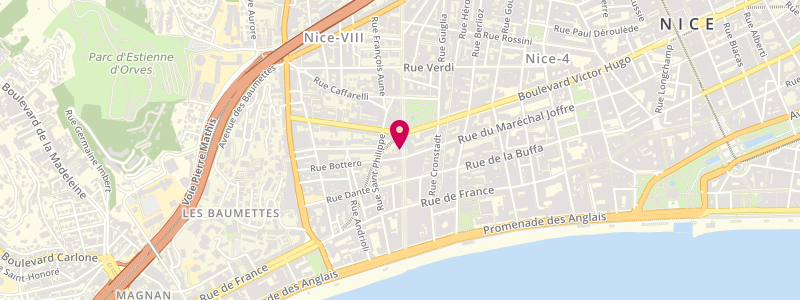 Plan de Le Campeones, 31 Boulevard Gambetta, 06000 Nice