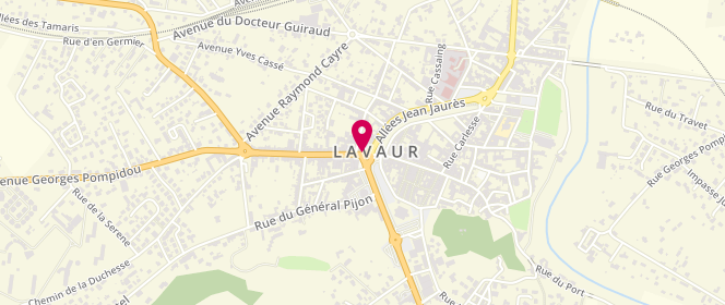 Plan de Lamarche, 4 Avenue Charles de Gaulle, 81500 Lavaur
