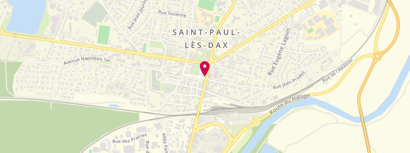Plan de Le Tabac de Saint Paul, 14 avenue de la Liberté, 40990 Saint-Paul-lès-Dax