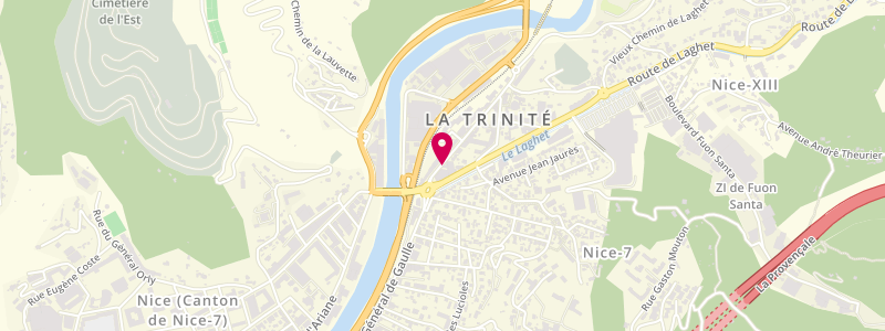 Plan de Le Trinitaire, 84 Boulevard du Général de Gaulle, 06340 La Trinité