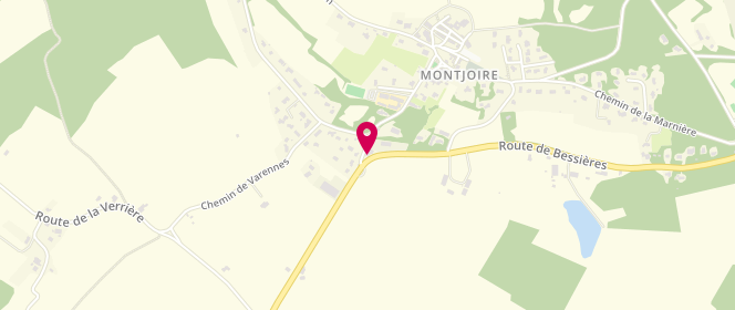 Plan de Le Vidalot, 23 Route de Bessières, 31380 Montjoire
