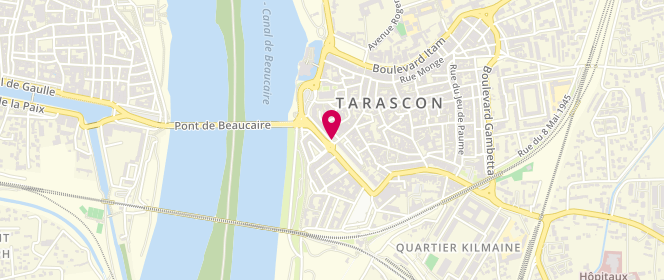 Plan de Café Tabac le Rallye, 1 avenue de la République, 13150 Tarascon