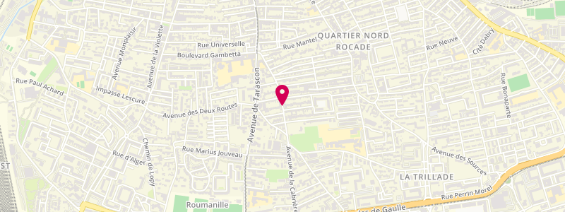 Plan de Nicoteam, 21 Avenue Moulin Notre Dame, 84000 Avignon