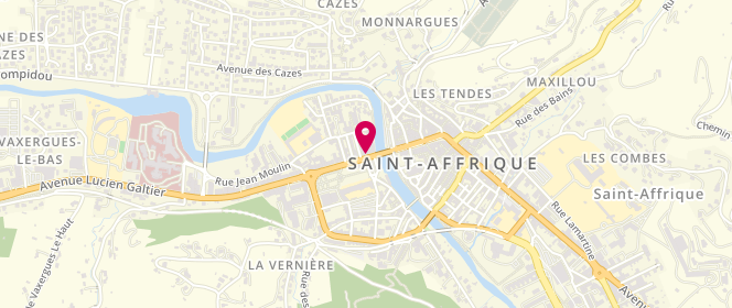 Plan de Le Foirail, 65 Boulevard de Verdun, 12400 Saint-Affrique
