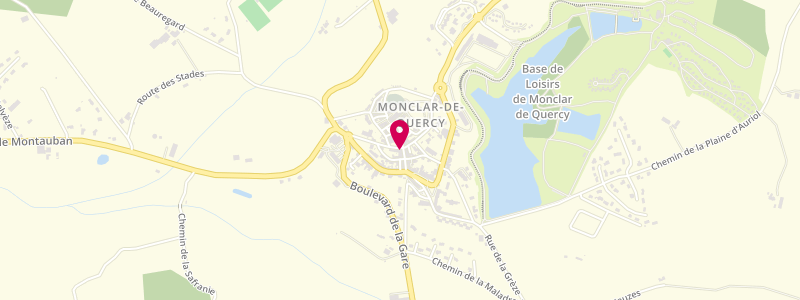 Plan de Chez Caro et Loulou, 12 côté du couvent, 82230 Monclar-de-Quercy