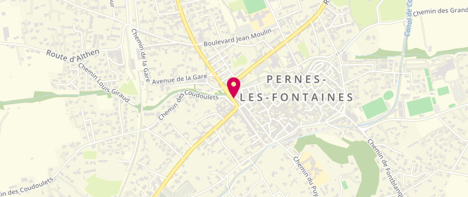 Plan de Partenus, 7 avenue Jean Jaurès, 84210 Pernes-les-Fontaines