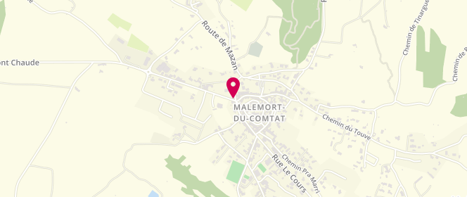 Plan de Le Comtadin, 11 Route de Saint-Jean, 84570 Malemort-du-Comtat