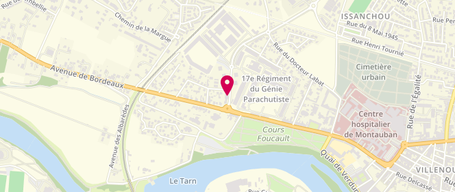 Plan de Tabac Presse du Cours Foucault, 11 1er Bataillon de Choc, 82000 Montauban
