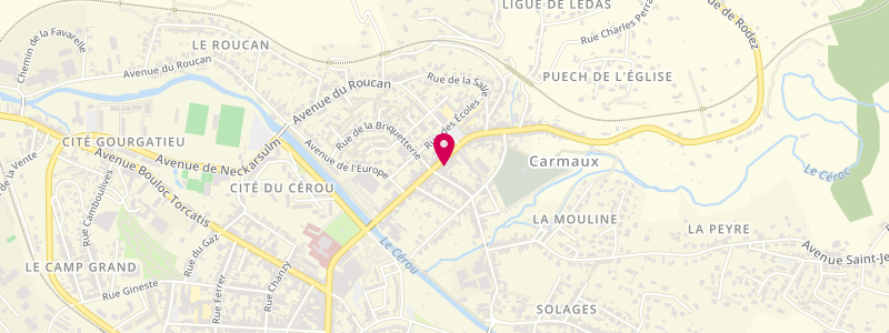 Plan de Tabac CASA LUQUE, 36 avenue de Rodez, 81400 Carmaux