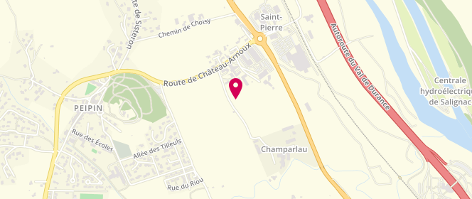 Plan de Le Central, Route Nationale 85 Chemin Champarlau, 04200 Peipin