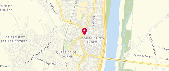 Plan de La Royale, 64 avenue Jean Jaurès, 07700 Bourg-Saint-Andéol