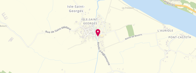 Plan de Au Rendez-Vous Lilais By Peggy, 2 Route d'Ayguemorte, 33640 Isle-Saint-Georges