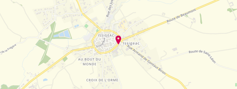 Plan de SNC lyse, 46 Rue du Tour de Ville, 24560 Issigeac