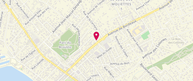 Plan de L'Avenue, 51 avenue de Bordeaux, 33510 Andernos-les-Bains