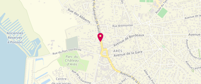 Plan de L'Ancre, 11 Rue du Général de Gaulle, 33740 Arès