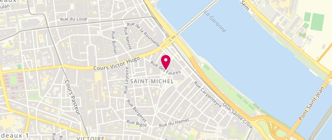 Plan de Le Saint Michel, 39 Rue des Faures, 33000 Bordeaux