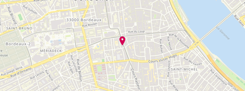 Plan de Le Rohan, 19 Rue Duffour Dubergier, 33000 Bordeaux