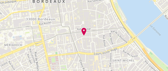 Plan de Le 22, 123 Rue Sainte-Catherine, 33000 Bordeaux