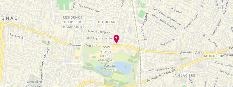 Plan de Saphir Presse, 325 avenue de Verdun, 33700 Mérignac