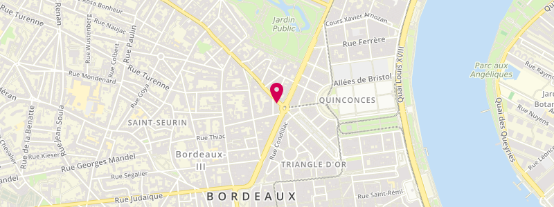 Plan de A la Chimère, 2-4 Rue Fondaudège, 33000 Bordeaux