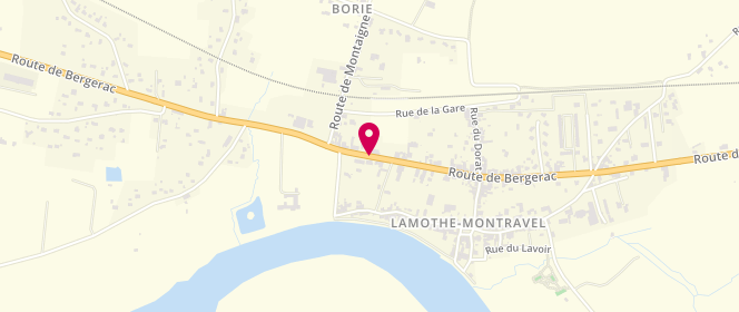 Plan de Le Montravel, 104 Route Bergerac, 24230 Lamothe-Montravel