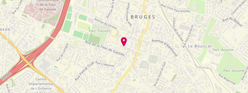 Plan de Presse de Bruges, 3 Rue Theodore Bellemer, 33520 Bruges