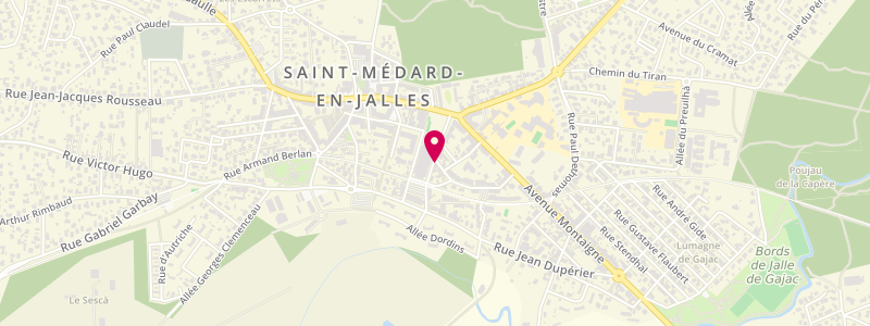 Plan de La Salamandre, 22 place de la République, 33160 Saint-Médard-en-Jalles