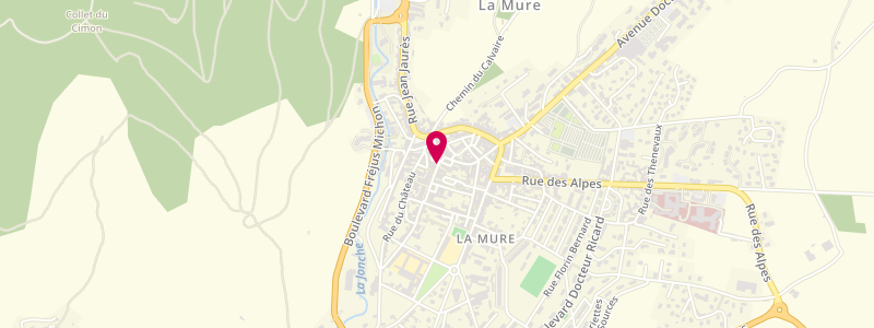 Plan de Le Marigny, 2 Grande Rue, 38350 La Mure D'isère