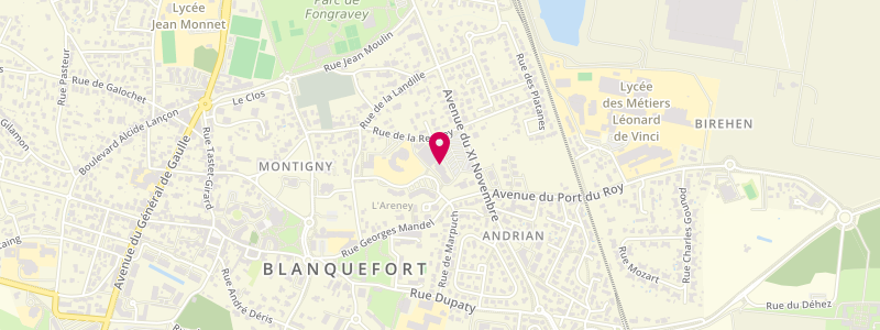 Plan de Le Renney, 102 avenue du 11 Novembre, 33290 Blanquefort