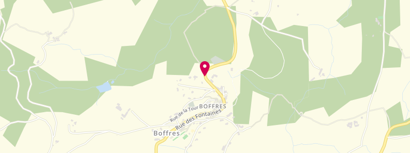 Plan de BOUCHER Catherine, Le Village, 07440 Boffres
