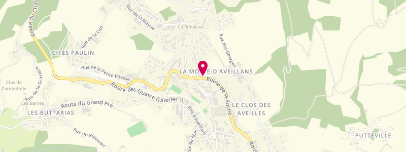 Plan de TABAC PRESSE LOTO la Motte d'Aveillans, La
5 Route de la Roche, 38770 La Motte-d'Aveillans