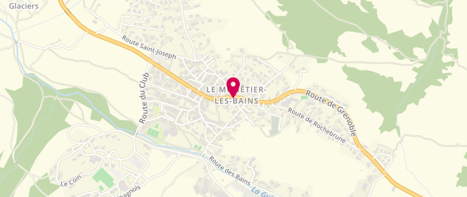 Plan de Le Cibouit, Route de Grenoble, 05220 Le Monêtier-les-Bains