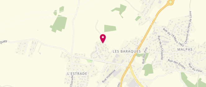 Plan de Le Viaduc, Les Baraques, 43370 Cussac-sur-Loire