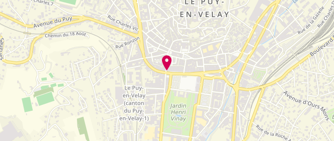 Plan de Le Balto, 1 place du Breuil, 43000 Le Puy-en-Velay