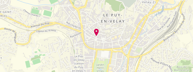 Plan de BONHOMME Laurence, 9 Rue Chénebouterie, 43000 Le Puy-en-Velay
