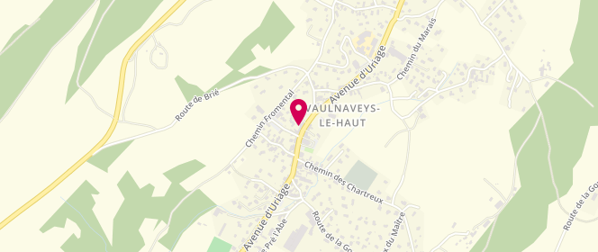 Plan de Le Cortes, 603 avenue d'Uriage, 38410 Vaulnaveys-le-Haut
