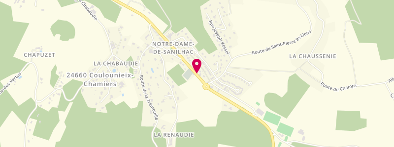 Plan de Le M, Avenue J et l'petithomme Lafaye, 24660 Notre-Dame-de-Sanilhac